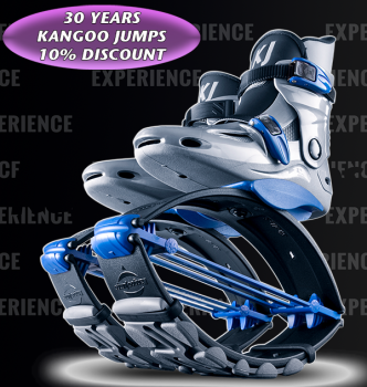KJ Power Shoe Silver/Blue
